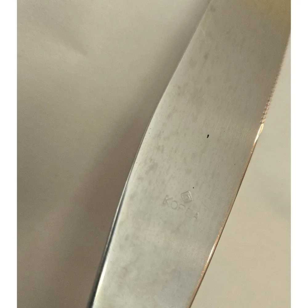 Set 6‎ Dinner Knives Vintage Northland Stainless Steel VOLTAIRE pattern GUC